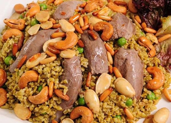 طريقة تحضير الفريكة باللحم