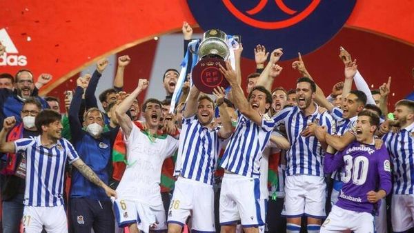 ضربات الترجيح تمنح ريال سوسييداد لقب كأس ملك اسبانيا