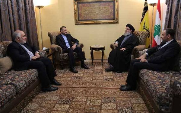 نصرالله عرض ووفد إيراني المستجدات
عبد اللهيان: إيران تسير بخطى ثابتة
لإيجاد الحلول السياسيّة لأزمات المنطقة