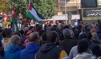 احتجاجات حاشدة في الأردن 
رفضاً للتطبيع مع "إسرائيل"