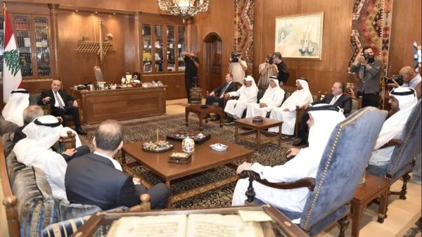 الاستثمارات والشراكة اللبنانية الإماراتية على طاولة بري والزيودي