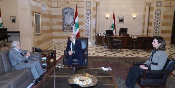 سلام يستقبل سفيري قطر وإسبانيا