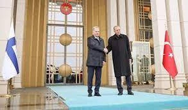 أردوغان: للبدء بمراحل المصادقة
على انضمام فنلندا الى "الناتو"