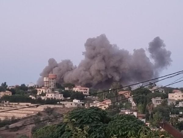 تفجيرات وغارات إسرائيلية على عيتا الجبل والنبطية الفوقا