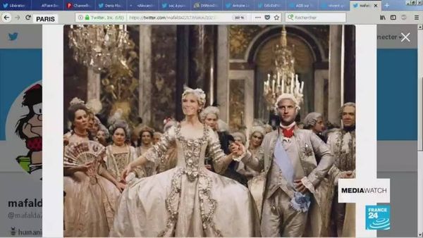 Hashtag anger to Macron's 'Let them come and get me
