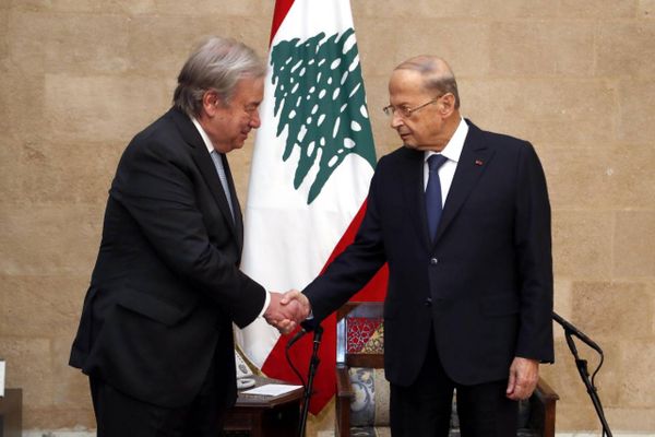 غوتيريش من بعبدا: الانتخابات ستكون مفتاح تقدم البلد
