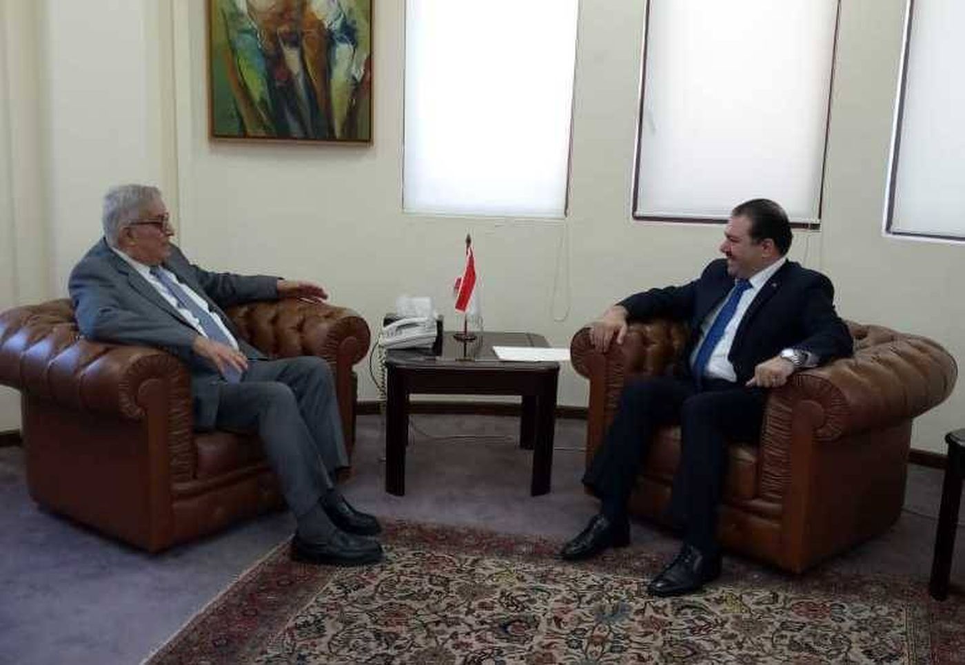 بوحبيب بحث مع مساعد وزير الخارجية الاسترالي العلاقات الثنائية والاوضاع في لبنان والمنطقة