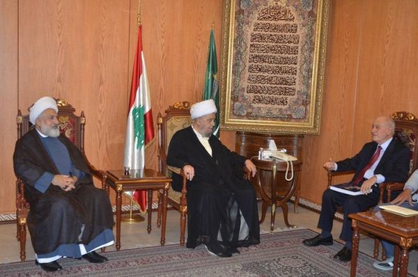 قبلان استقبل وفد الاتحاد العالمي لعلماء المقاومة ومسيكة
