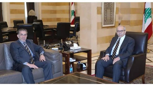 سلام يستقبل بدران ورئيس 