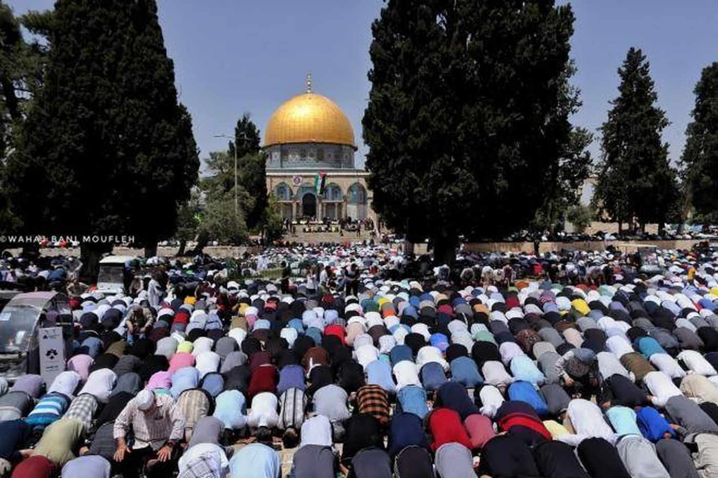 160 ألف شخص أدّوا صلاة الجمعة في المسجد الأقصى
