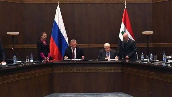 توقيع عدد من الاتفاقيات التجارية بين روسيا وسوريا