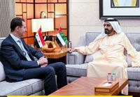 الأسد زار "الإمارات" والتقى بن زايد وبن راشد: تأكيد الحفاظ على وحدة الأراضي السورية وتعزيز التعاون