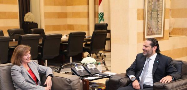 الحريري استقبل ريتشارد وبحثا في آخر المستجدات