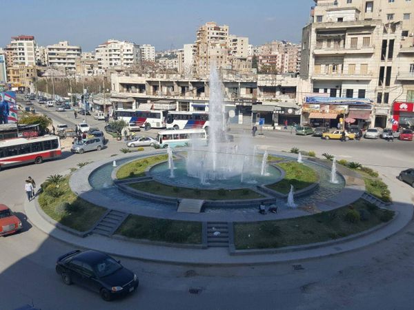 انزلاق باص في صيدا دون وقوع إصابات