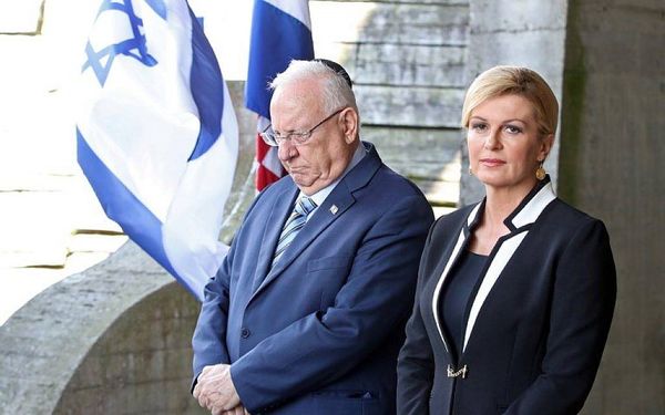 Rivlin tells Croatia to ‘deal’ with its fascist past