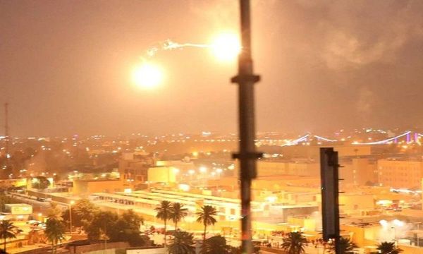هجوم بالصواريخ يستهدف محيط السفارة الأميركية في بغداد