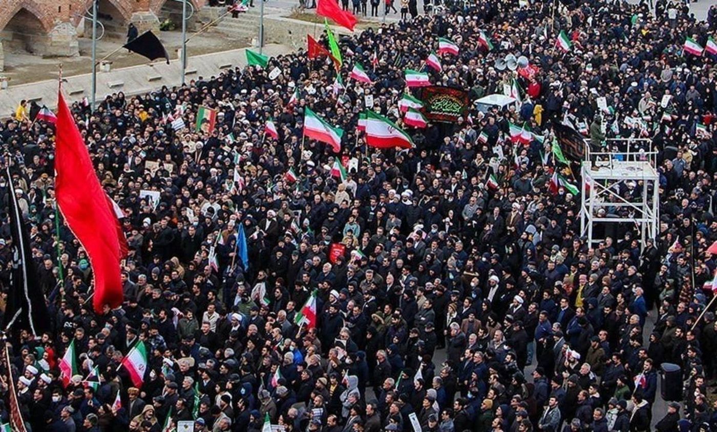 مسيرات جماهيرية في إيران  إحياءً للذكرى الـ47 لانتصار الثورة الإسلامية