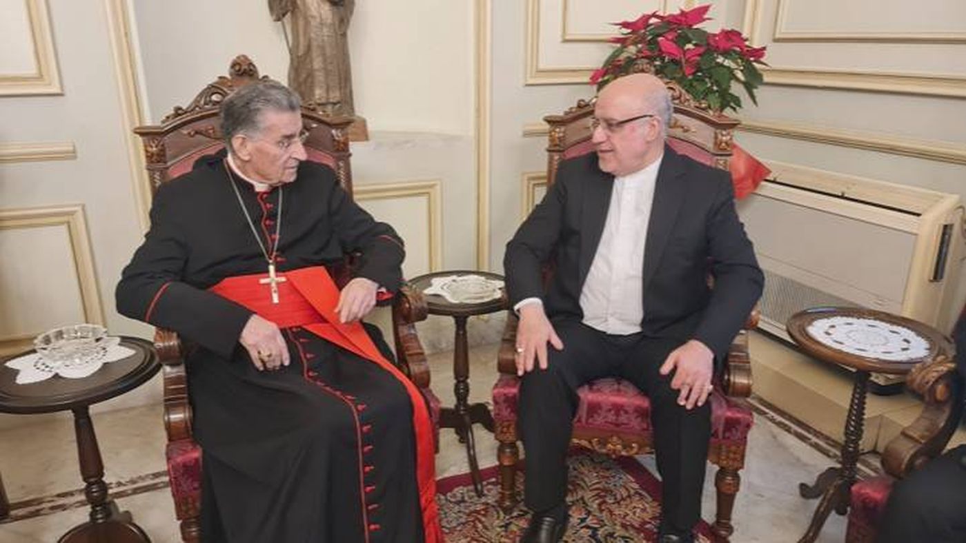 السفير الايراني في بكركي