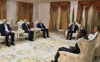 عبد اللهيان يلتقي رئيس موريتانيا