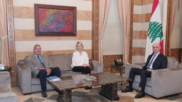 الحجار يبحث مع مفوضية اللاجئين أوضاع النازحين وخطة عودتهم إلى سوريا
