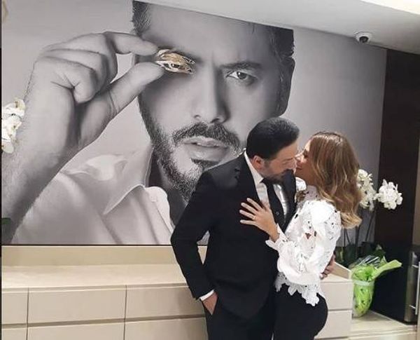 للمرة الاولى رامي عياش ينشر صورا واضحة لابنه.. جماله سيدهشكم