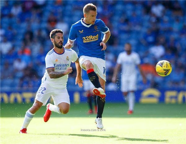 سقوط ودي لريال مدريد أمام رينجرز