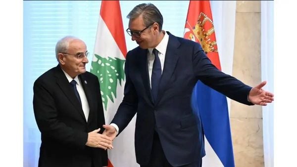 منسى يبحث مع الرئيس الصربي مرحلة ما بعد "اليونيفيل"