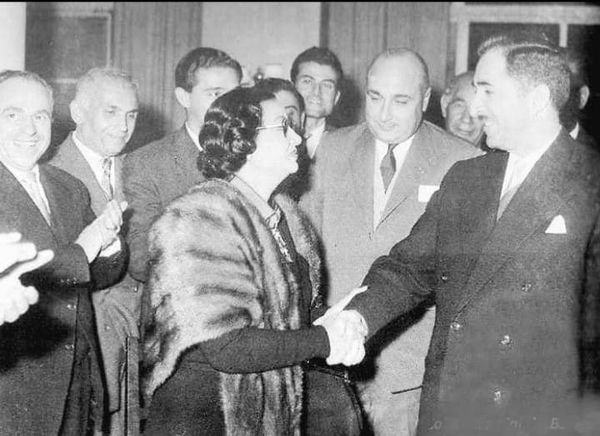 الرئيس الشهيد رشيد كرامي وكوكب الشرق ام كلثوم