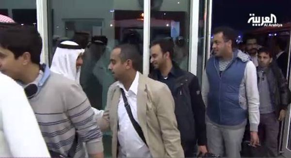 بالصور.. وصول البعثة الدبلوماسية السعودية إلى دبي