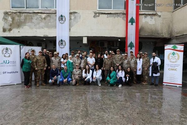 الجيش ينظم يوماً صحياً للمواطنين في الضاحية الجنوبية
