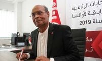 المرزوقي: لا أعترف بسعيد رئيسا