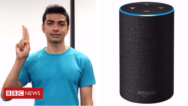 Sign-language hack lets Amazon Alexa respond to gestures