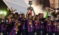 برشلونة يهزم ريال مدريد ويتوج بكأس السوبر