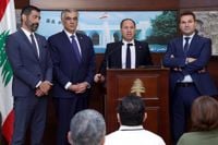 سامي الجميل من بعبدا: فخورون بجرأة الرئيسين عون وسلام