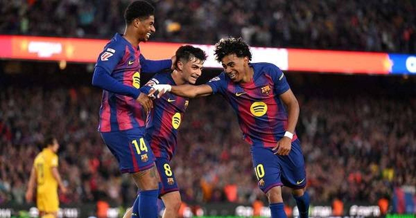 برشلونة يقترب من لقب الدوري الاسباني