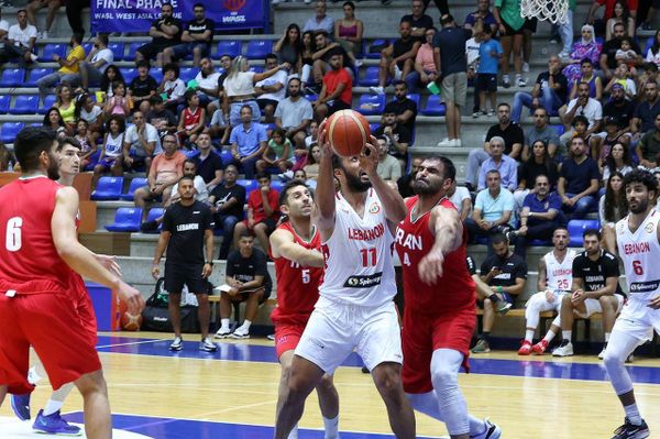 فوز لبنان على ايران (73-66)
استعداداً لنهائيات كأس العالم