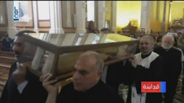 القديسة مارينا تودِّع لبنان...وتغادر