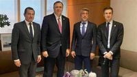 فياض يجول على أبرز المسؤولين الفرنسيين في القطاعين العام والخاص