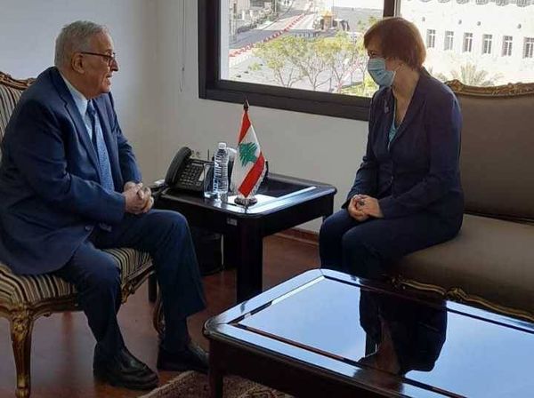 بو حبيب بعد لقائه فرونتسكا: لدعم الجيش اللبناني تمكيناً له من زيادة انتشاره جنوب لبنان