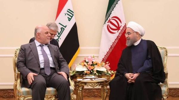 العبادي وروحاني يؤكدان حرصهما على توسيع العلاقات الثنائية والتعاون ضد الإرهاب