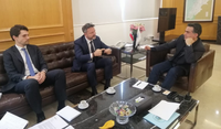 حمية عرض امام وفد فرنسي خطة اعمار
وتفعيل المرافئ اللبنانية لزيادة دخل الخزينة