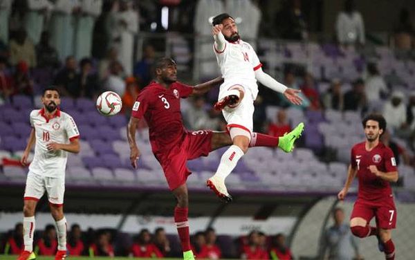 بطولة أمم آسيا 2019 في كرة القدم : لبنان يستهلّ مُبارياتـه بخسارة أمام قطـر (0 ــ 2)