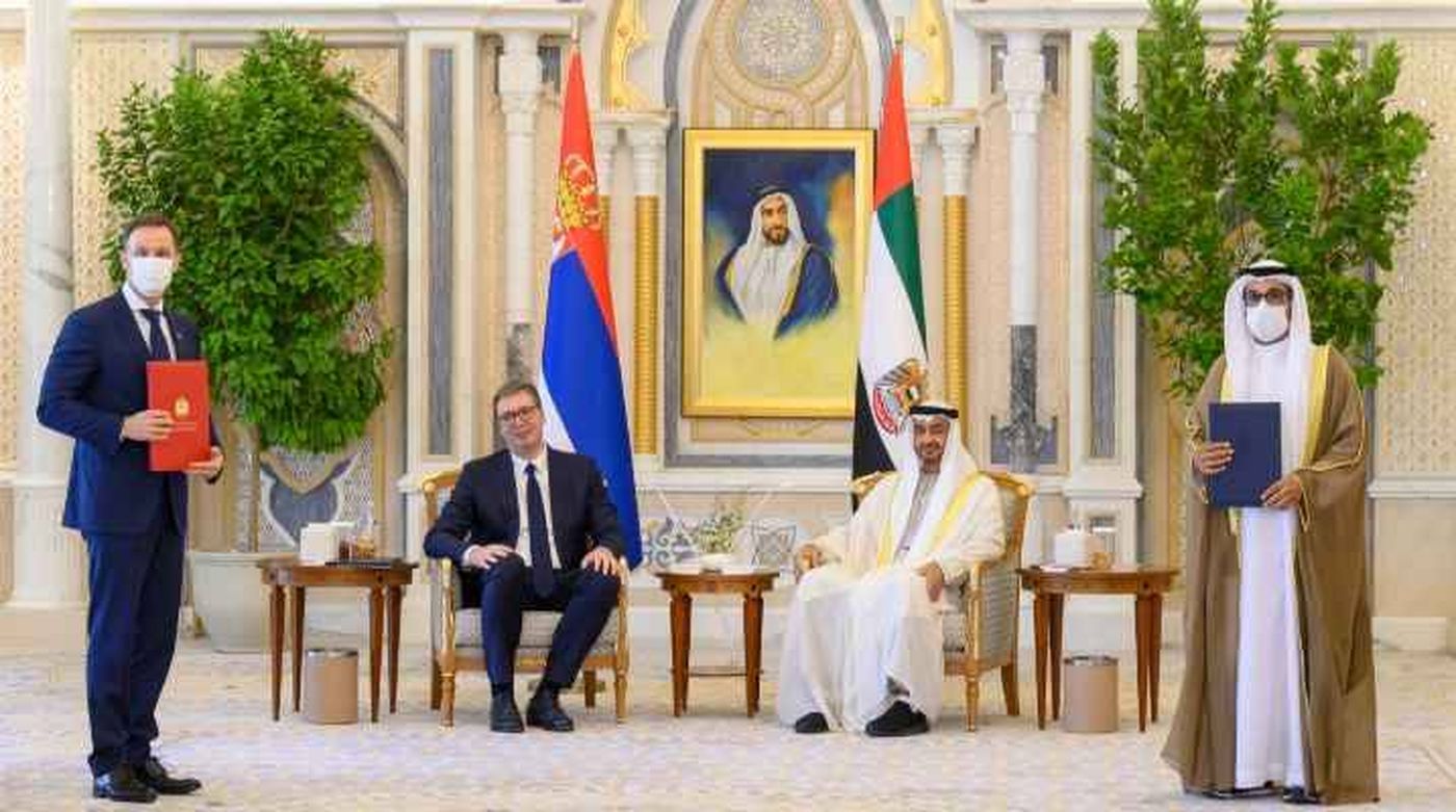 توقيع اتفاقيات ومذكرات تفاهم وإعلان شراكة استراتيجية شاملة بين الإمارات وصربيا
