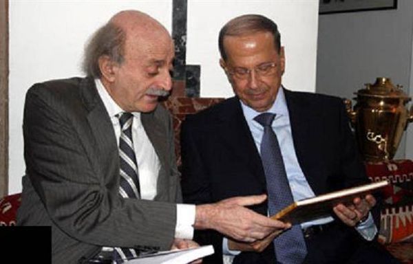 عون يتصل بوليد جنبلاط