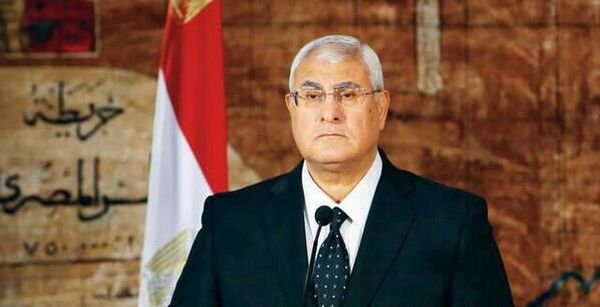 عدلي منصور: مصر عائدة لا محالة لدورها
