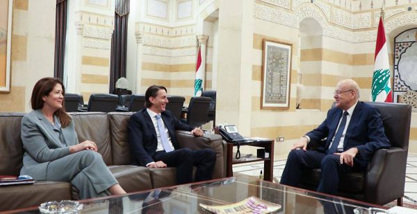 ميقاتي لهوكشتاين: مصلحة لبنان العليا تقتضي البدء بعملية التنقيب دون التخلي عن حق لبنان