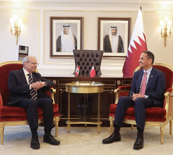 الرئيس سلام التقى رئيس مجلس الوزراء ووزير الخارجية القطري الشيخ محمد بن عبد الرحمن بن جاسم آل ثاني