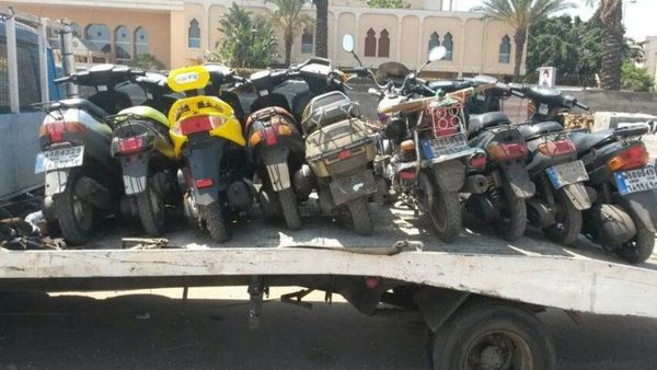 تنفيذًا لقرار الحجار... قوى الأمن تكثف قمع مخالفات الدراجات الآلية