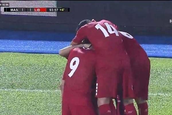 عطايا يقود لبنان إلى فوز قاتل على ماليزيا