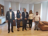 محافظ مدينة بيروت القاضي مروان عبود يلتقي وفدا من جمعية التحديث والتطوير التربوي